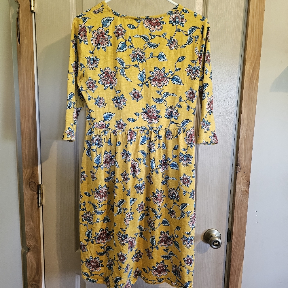 Matilda Jane Medium Yellow Floral Dress - Picture 3 of 3